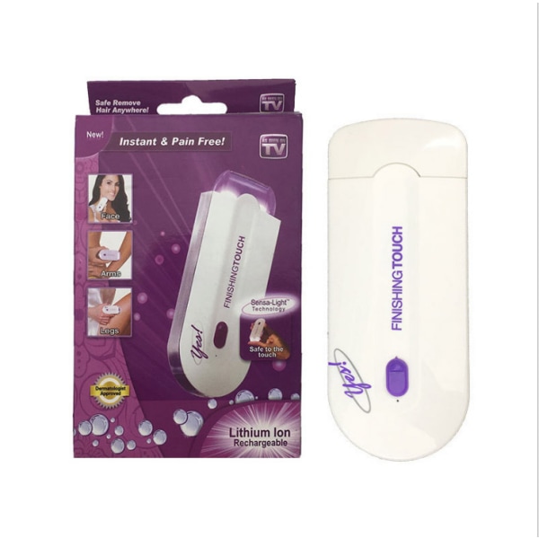 Smertefri ansiktsbarber for kropp, 1 stk, US-standard (flat plugg)