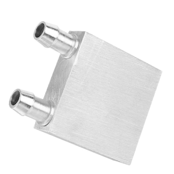 Aluminium Vattenkylningsblock 40X40X12mm Kylare för Dator CPU Radiator