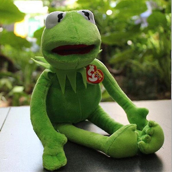 40 cm Kermit plysjleker Sesamgatedukke kosedyr Kermit leketøy plysjfrosk Ny