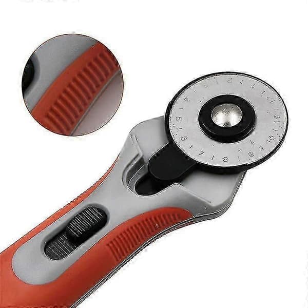 Orange Rotary Cutter med blødt greb (1 stk)