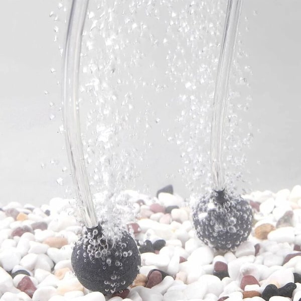 Akvariumlufting luftstein boblespreder Akvarium oksygensteiner (10 stk), 2,5 cm