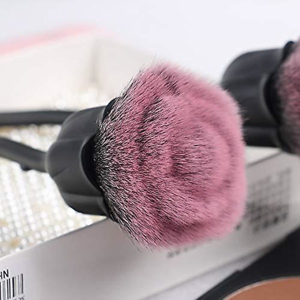Veeki 1 stk Black Rose Makeup Brush Blush Brush Fashion Beauty Toolsuper Large Face Powder Makeup Børster til Powder Kosmetisk værktøj