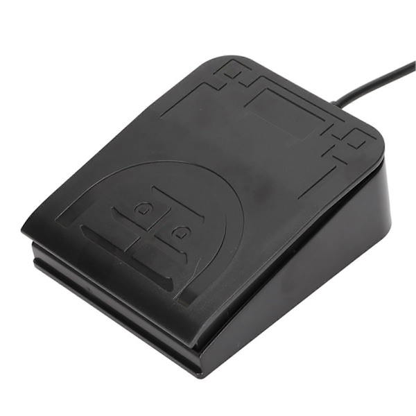 USB Fotpedal Strömbrytare MIDI Controller Ergonomisk Design Enkel Fotpedal Strömbrytare för Instrument Fotobås Zoomning
