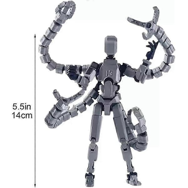 T13 Multi-leddet Action Figur Tilbehør med 3D-print, Britisk Legetøjssamling
