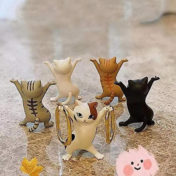 Cat Coffin Dance, the Cat Lifted The Coffin Dancing Pallbearers, Funny Pen Holder (colora)