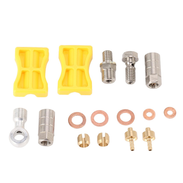 Hope hydraulisk sykkelbremseslange sett - Holdbar aluminiumlegering kobling for enkel installasjon