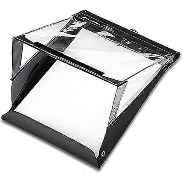 Vanntett Klippbrett, Aihontai Profesjonelt Klippbrett Oppbevaring A4 Brev Portrett Størrelse Memo Klippbrett - Premium PVC Materiale For Innendørs Utendørs Bruk 100