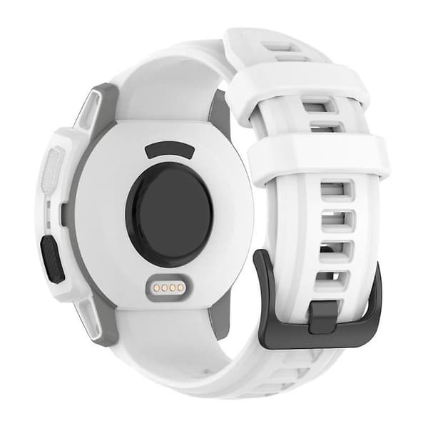 20 mm silikonerem til Garmin Instinct 2S, åndbar udskiftningsrem til Garmin