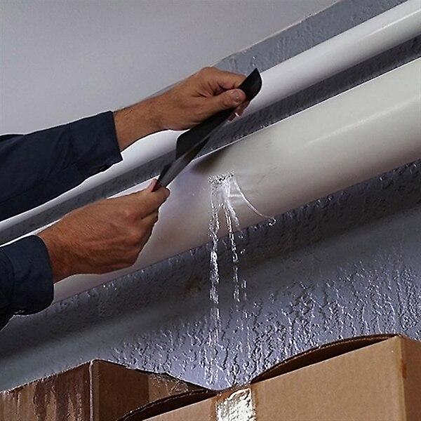 Vedenpitävä teippi / Flex Tape - Erittäin vahva - 10cm x 1,5m - Läpinäkyvä