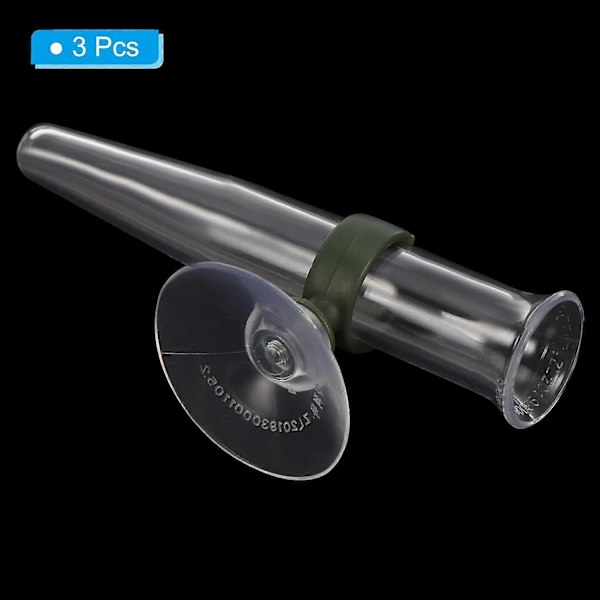 Kukka-vesiputket imukupilla, 3 kpl 15 mm sisähalkaisija 10 cm muovinen seinälle ripustettava maljakko