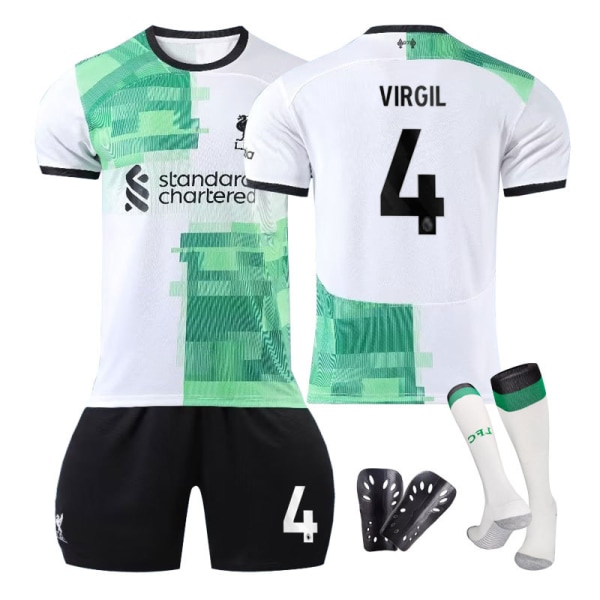 2324 Liverpool borta träningsdräkt jersey sportkläder herr- och damfotbollsuniform NO.11 24