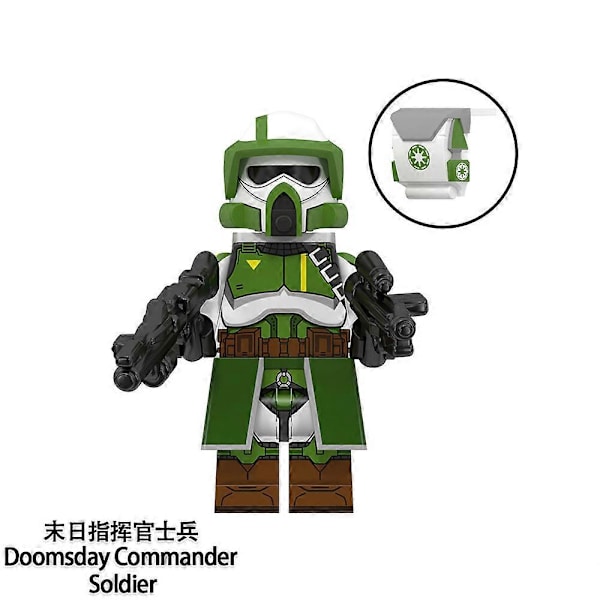 8 stk./sæt Minifigur Byggeklodser Legetøjs Sæt