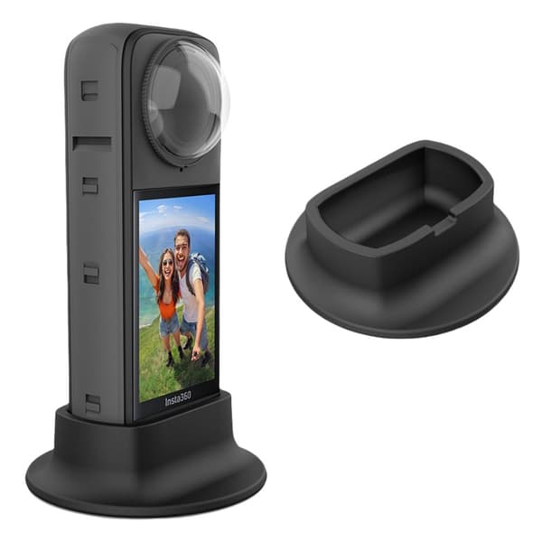 Secure Insta360 X4 with Protective Silicone Base Mount