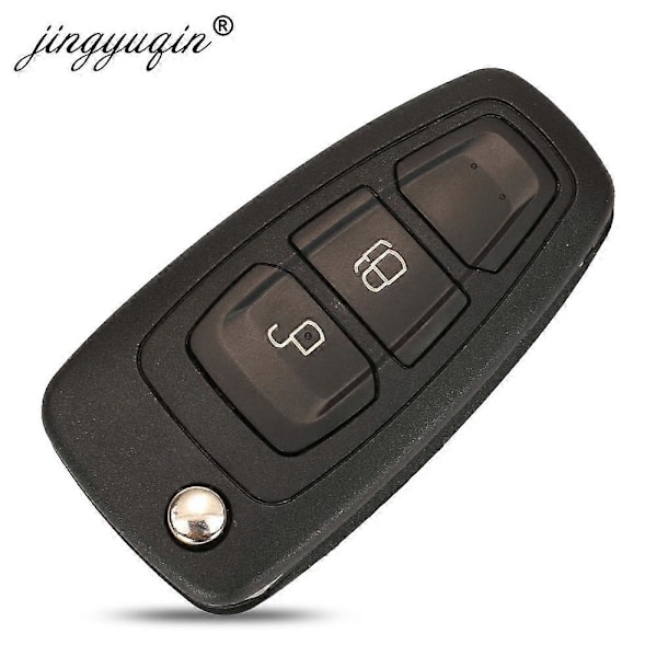 2BT 434Mhz 4D63 Fjärrkontroll Vikbar Bilnyckel För Ford Ranger C-Max Focus Grand C-Max Mondeo 5WK50165 5WK50166 5WK50168 5WK50169