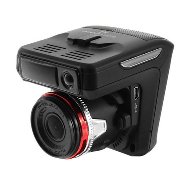 2,4 tum HD Bil DVR 1080P Dash Cam Kamera Videobandspelare 2-i-1 Laser Radar Detector js