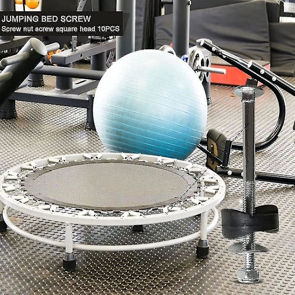 12-pack Trampolin Distanser Med Skruvar För Att Fixa Trampolinen - Ersättning Trampolintillbehör