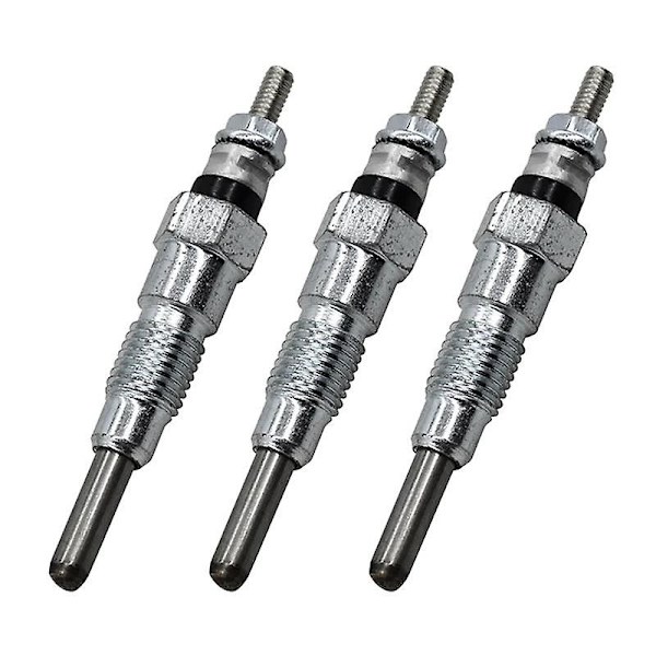3 st 15951-65510 1595165510 15951-65512 Glödstift för Kubota Motor D650 D750 D 10mm