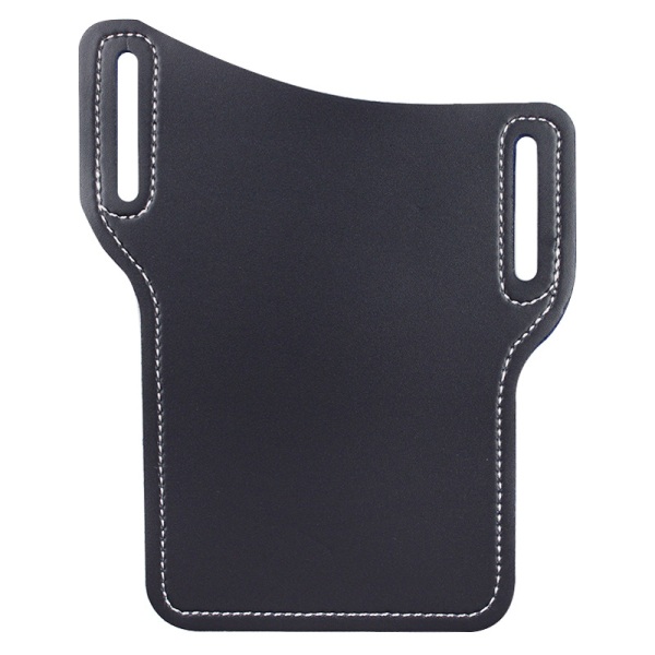 PU leather mobile phone bag portable waist hanging mobile phone storage bag