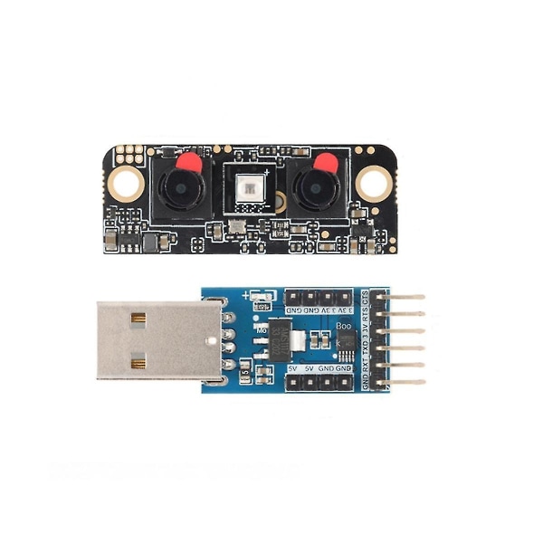 Fr1002 Ansiktsgjenkjenning Modul 3d Ir Infrarød Kikkertkamera Live Deteksjon For Uart Seriell Kommu