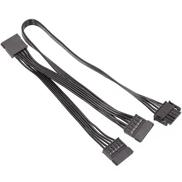 5-pin til 3-port SATA perifer strømforsyningskabel for Enermax modulær PSU
