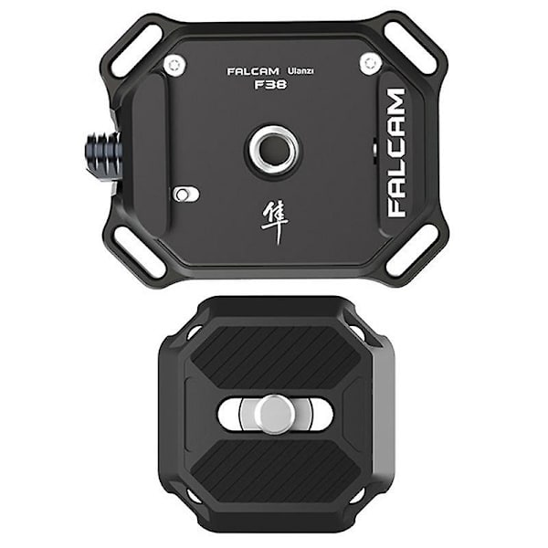 F38 Universal DSLR Gimbal Arca Hurtigutløserplate Klemme Stativ Slider Gimbal Tilbehør