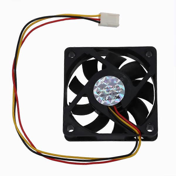 CPU blæser radiator blæser 60 x 60 mm Box Computer - Sort