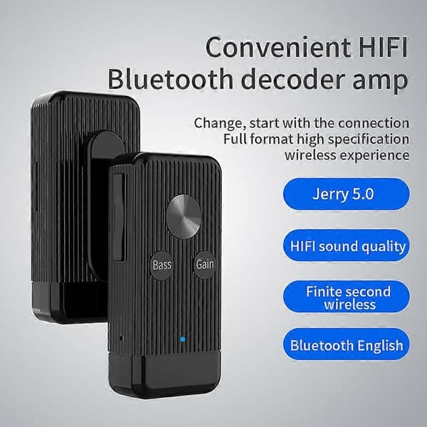 Bluetooth Audio Receiver Bluetooth-vastaanotin X8 TF-kortti Bluetooth-vastaanotin Bluetoothilla