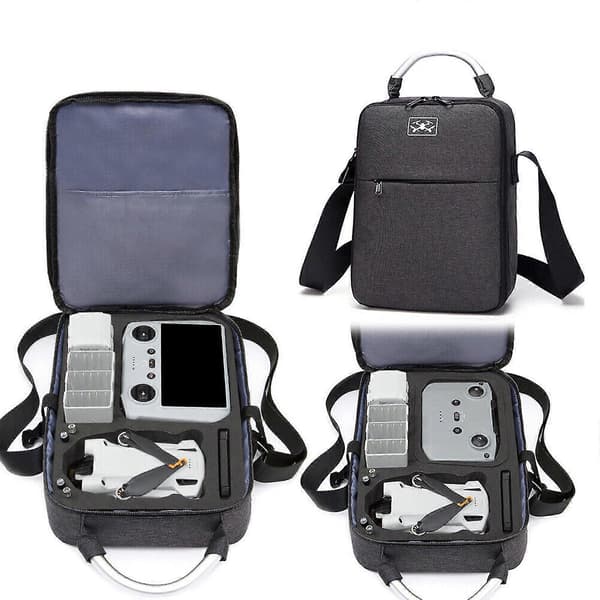 Bärbar Combo-väska för DJI Mini 3 & Mini 3 Pro. Passar DJI RC Walkbee