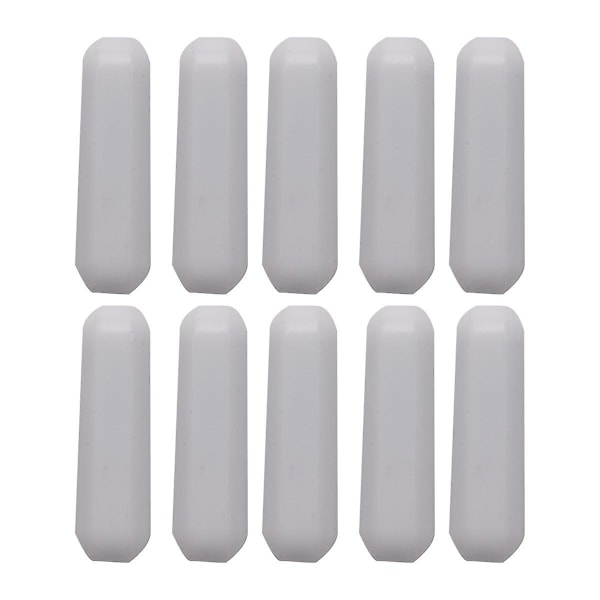 10 stk. Magnetisk omrører Mixer Røre Pind Laboratorie Pind Røre Plade Magnet Røre Stang Magnetisk (7X25mm)