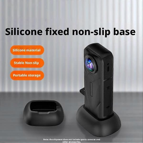 Sort(A) til Insta360 X5 Silikonebase