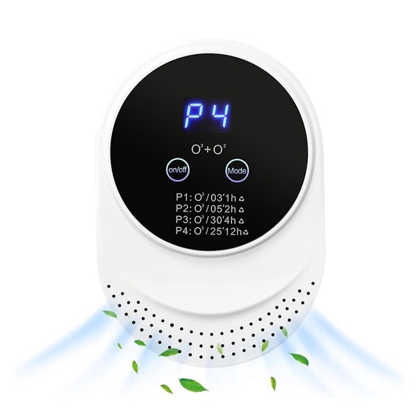 Odor Eliminator for Strong Odor Odor Removal Air Ionizers for Home, Pets,Toilet,Wardrobe, Bedroom,Kitchen, Smoke Eu Plug