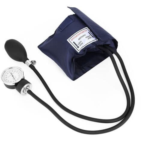 Aneroid blodtryksmåler, manometer uden stetoskop, hjertefrekvens