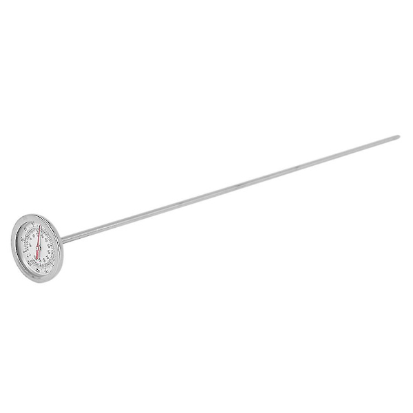 Kompostjord Termometer med Lang Stang - Hurtig Respons Rustfrit Stål 20 Tommer - Måleprobe - Fahrenheit og Celsius