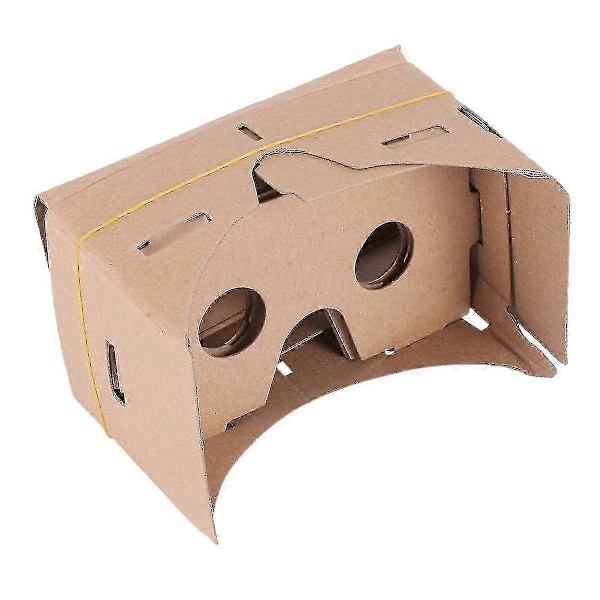 6 stk. 6 tommer DIY 3D VR Virtual Reality Briller Papkasse