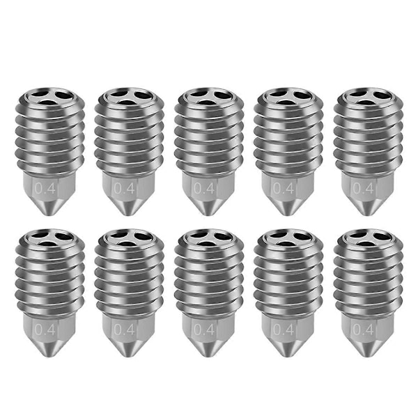 För X1 X1C P1S P1P Kopparpläterat Munstycke 0.4mm