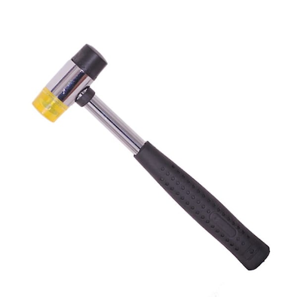 Jewellery Tool, Installable Two Way Rubber Steel Handle Hammers For Jewellery Making, Platinum1pc