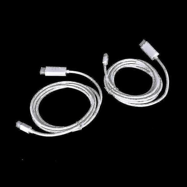 2025 Seneste Model Brugbar Thunderbolt Mini Displayport Dp Til Hdmi Adapterkabel Til Mac Macbook