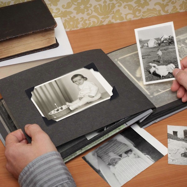 10 ark fotohjørner fotoklistermærker fotoalbum hjørner til fotobog journal dagbog