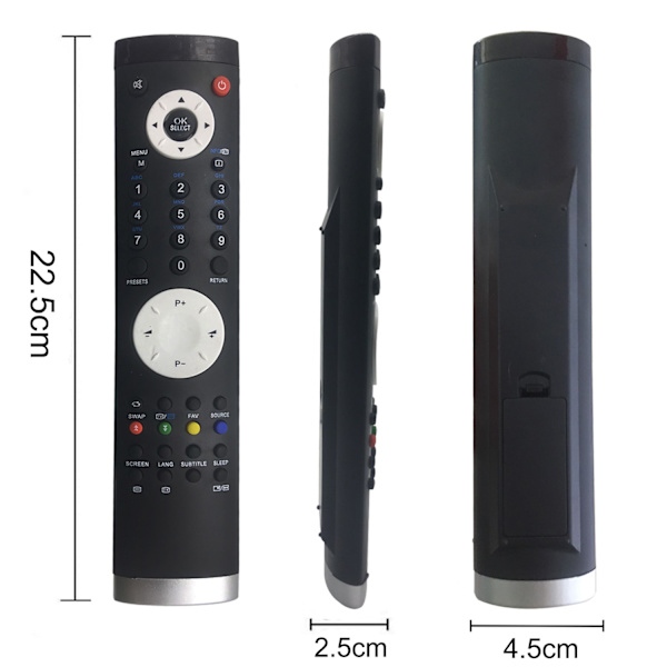 Uusi muotoilu RC1050 kaukosäädin Toshiba TV-televisioon