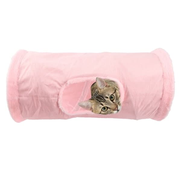 Vikbar kattunnel - Rosa - Som bilden