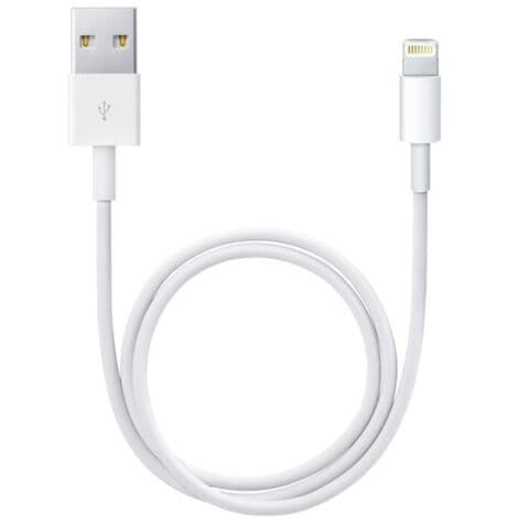 USB-kabel 1 m för dataöverföring och laddning iPhone 6 - 7 Plus iPad