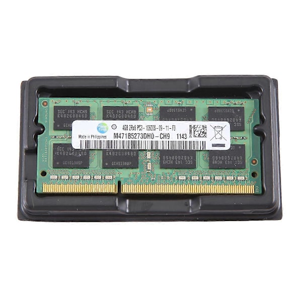 DDR3 4GB Laptop RAM Hukommelse 1333Mhz PC3 10600 2RX8 1.5V 16 IC SODIMM Hukommelse Kun til Intel