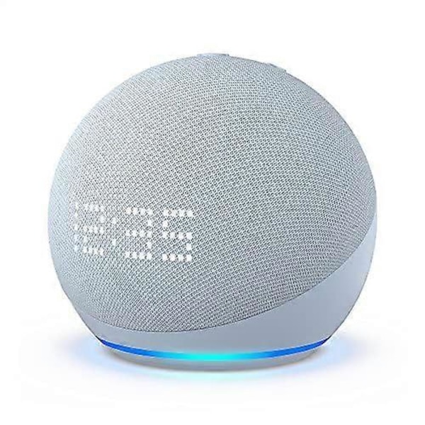 Akryl Genomskinligt Fodral Kompatibelt med 2019 Helt Nya Echo Dot (3:e Gen) Smart Högtalare med Klocka, Tak Väggfäste Högtalarställ Stabil Skyddshållare (Genomskinlig)