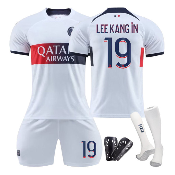 2324 Paris borte trening voksen drakt jersey sportsuniform menn og kvinner fotballuniform NO 18