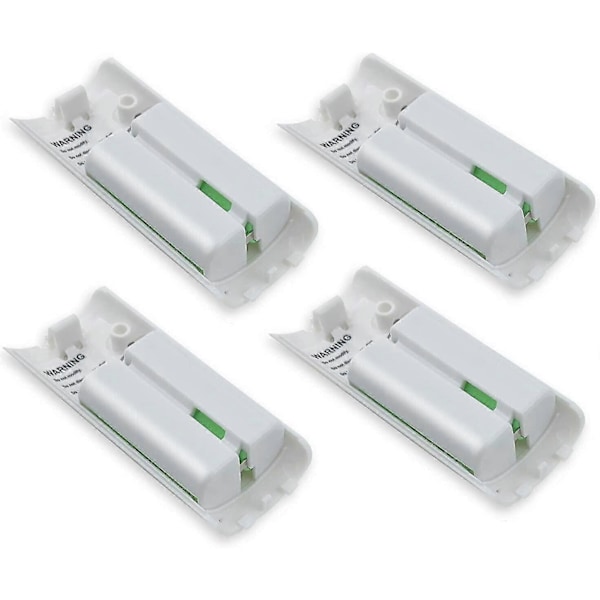 4-pakkauksen latauskelpoiset paristot Wii- ja Wii U -kaukosäätimelle 2800mAh - XinHan