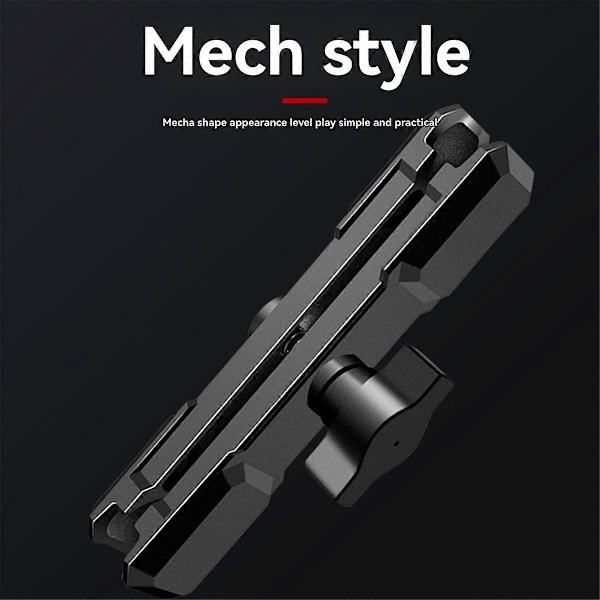 Aluminiumlegering 15cm RAM Mount Dubbel Socket Arm för 1-tums Kulledsfäste Bas Lättviktig & Hållbar Mot
