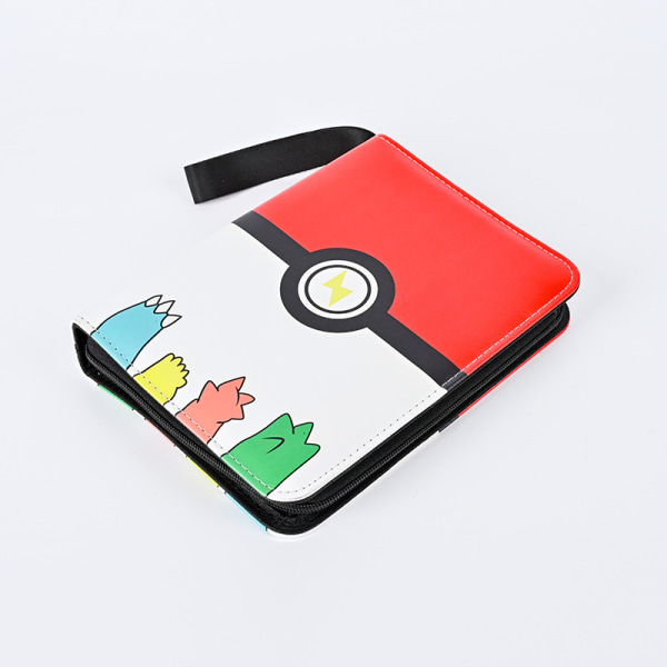 Pikachu-pelikorttikokoelmakirja Neljä ruudukkoa (ei pelikortteja)01