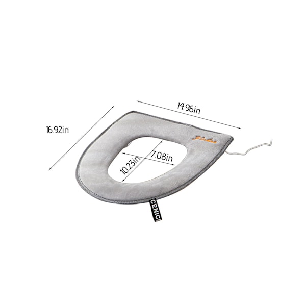 USB-lämmittimellä varustettu älykäs wc-istuimen pehmuste, virtapankki (ei sisälly), wc-istuimen pehmuste, lämmin pehmuste, lämmin wc-istuimen pehmuste, talvinen wc-istuimen pehmuste kahvalla