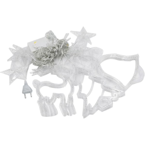 6 stk. Sugerlysstreng, Sugerlysstreng Vindu, Sugerlysstreng, Sugerlysstreng Jul, Led Suger Jul, Suger Led