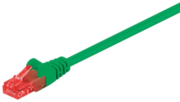 CAT 6 -patchkaapeli, U/UTP, vihreä